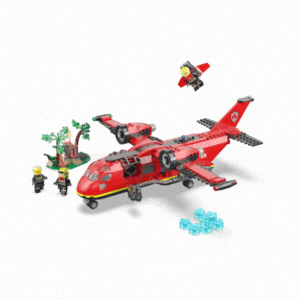 Avion de pompieri, +6 ani, 60413, Lego City
